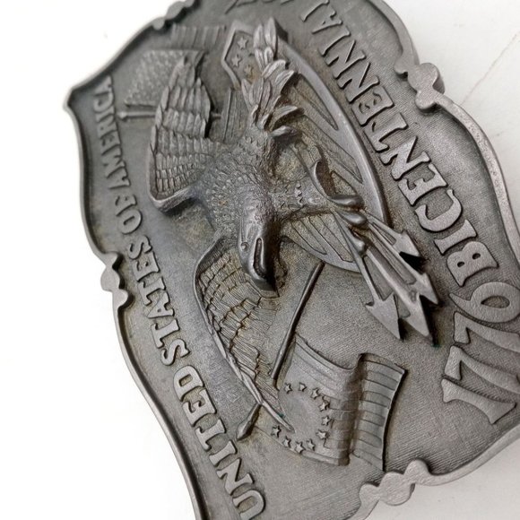 Swiss Miss Hot Chocolate Belt Buckle Cocoa 1976 Bicentennial Limited Edition Ad - Picture 7 of 9